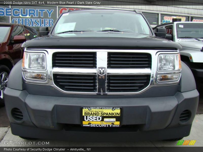 Modern Blue Pearl / Dark Slate Gray 2008 Dodge Nitro SXT 4x4