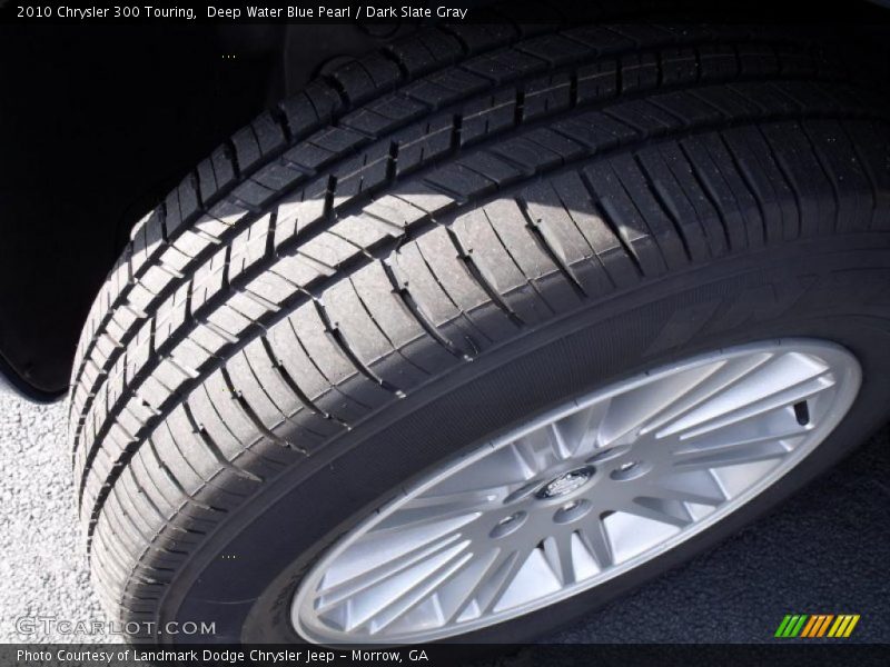 Deep Water Blue Pearl / Dark Slate Gray 2010 Chrysler 300 Touring