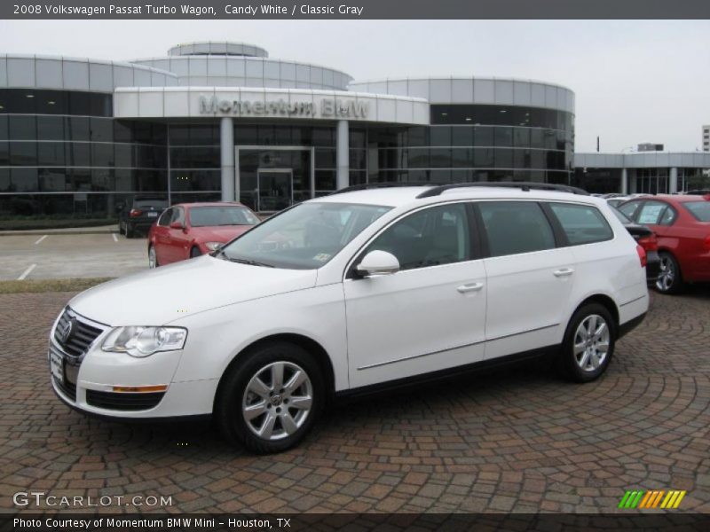 Candy White / Classic Gray 2008 Volkswagen Passat Turbo Wagon