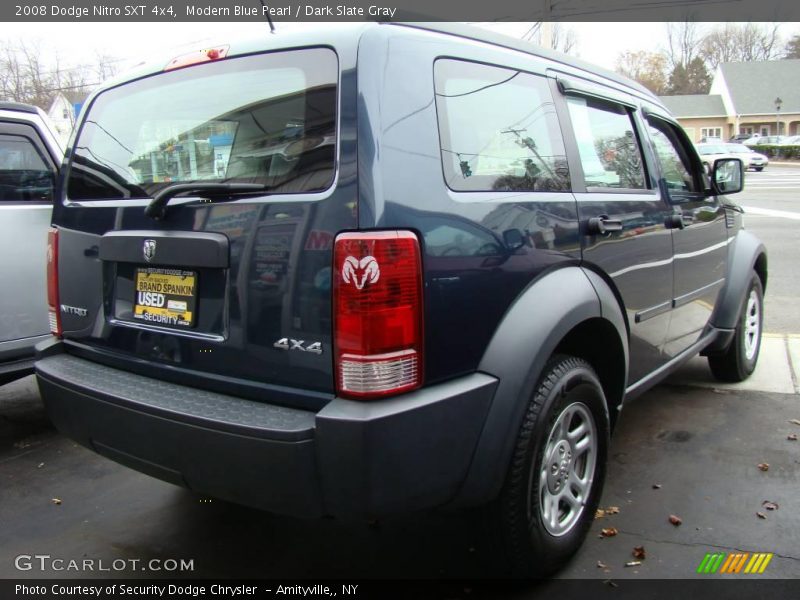 Modern Blue Pearl / Dark Slate Gray 2008 Dodge Nitro SXT 4x4