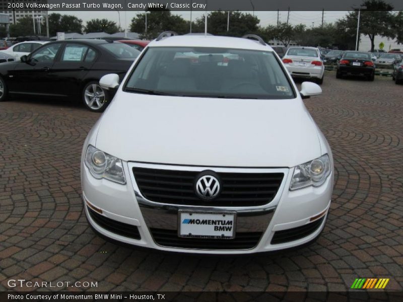 Candy White / Classic Gray 2008 Volkswagen Passat Turbo Wagon