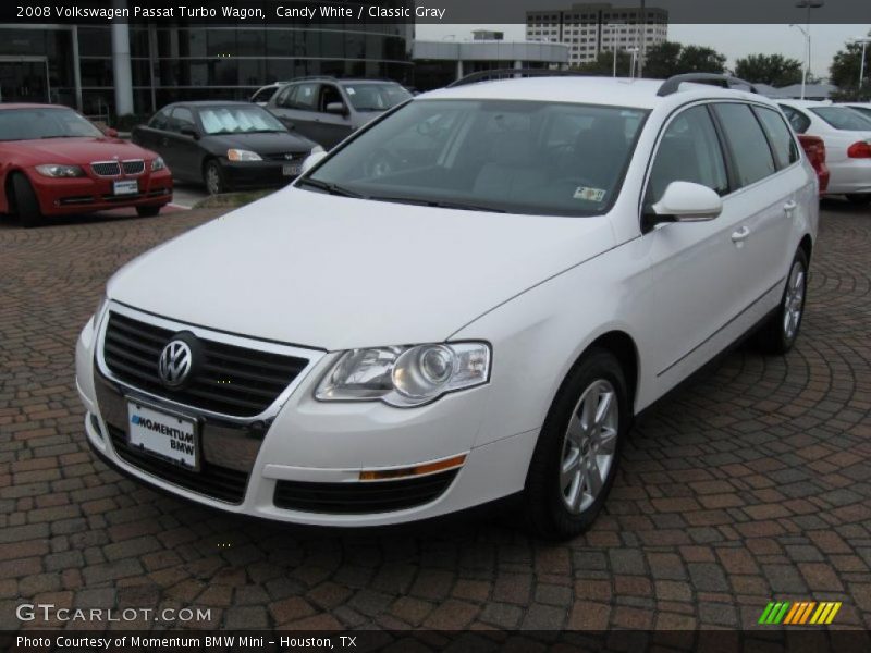 Candy White / Classic Gray 2008 Volkswagen Passat Turbo Wagon