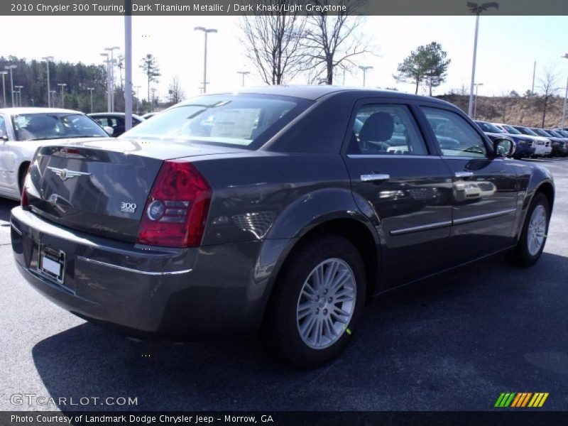 Dark Titanium Metallic / Dark Khaki/Light Graystone 2010 Chrysler 300 Touring