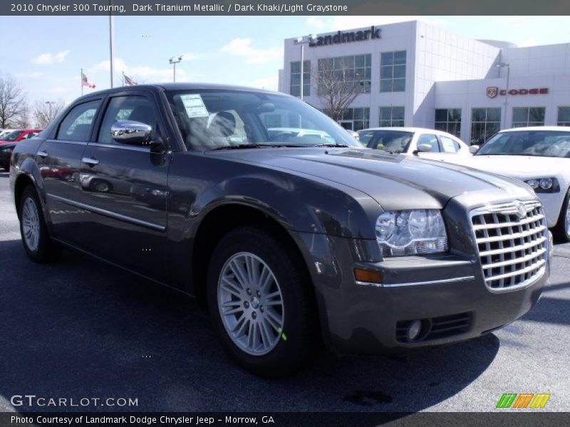 Dark Titanium Metallic / Dark Khaki/Light Graystone 2010 Chrysler 300 Touring