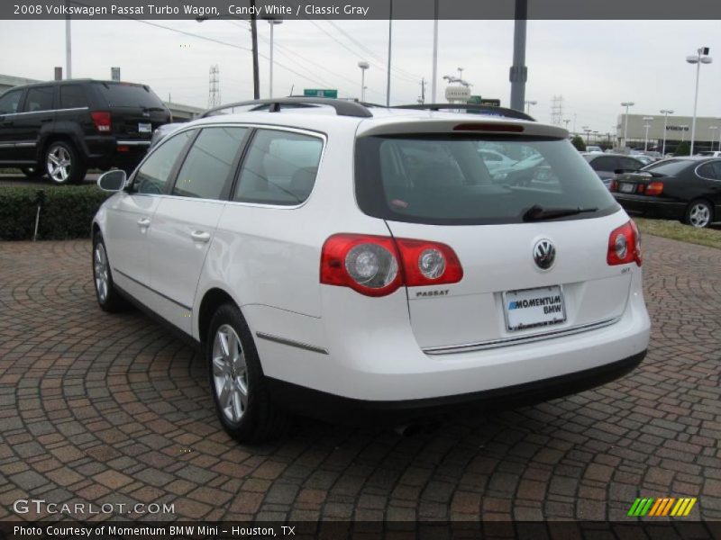 Candy White / Classic Gray 2008 Volkswagen Passat Turbo Wagon