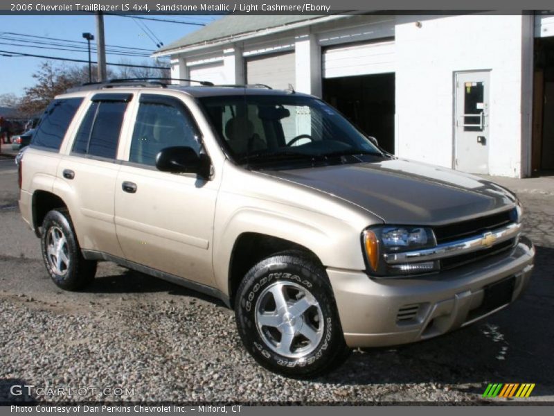 Sandstone Metallic / Light Cashmere/Ebony 2006 Chevrolet TrailBlazer LS 4x4