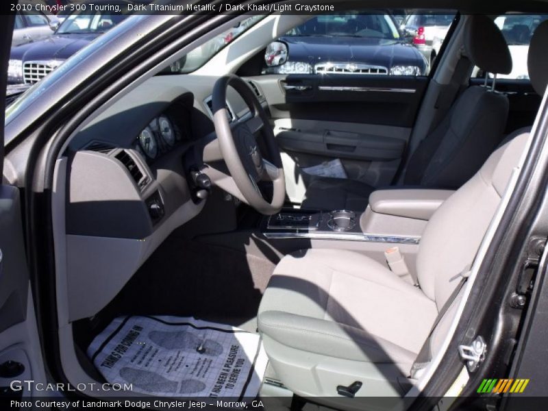 Dark Titanium Metallic / Dark Khaki/Light Graystone 2010 Chrysler 300 Touring