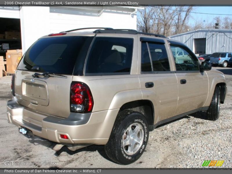 Sandstone Metallic / Light Cashmere/Ebony 2006 Chevrolet TrailBlazer LS 4x4