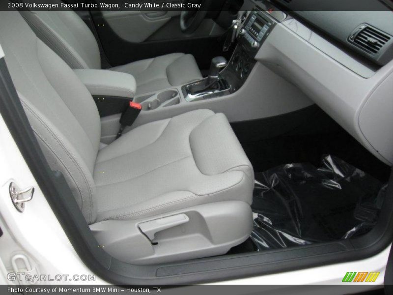 Candy White / Classic Gray 2008 Volkswagen Passat Turbo Wagon
