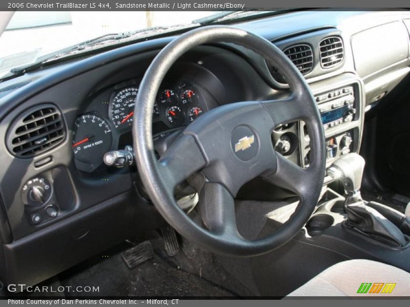 Sandstone Metallic / Light Cashmere/Ebony 2006 Chevrolet TrailBlazer LS 4x4