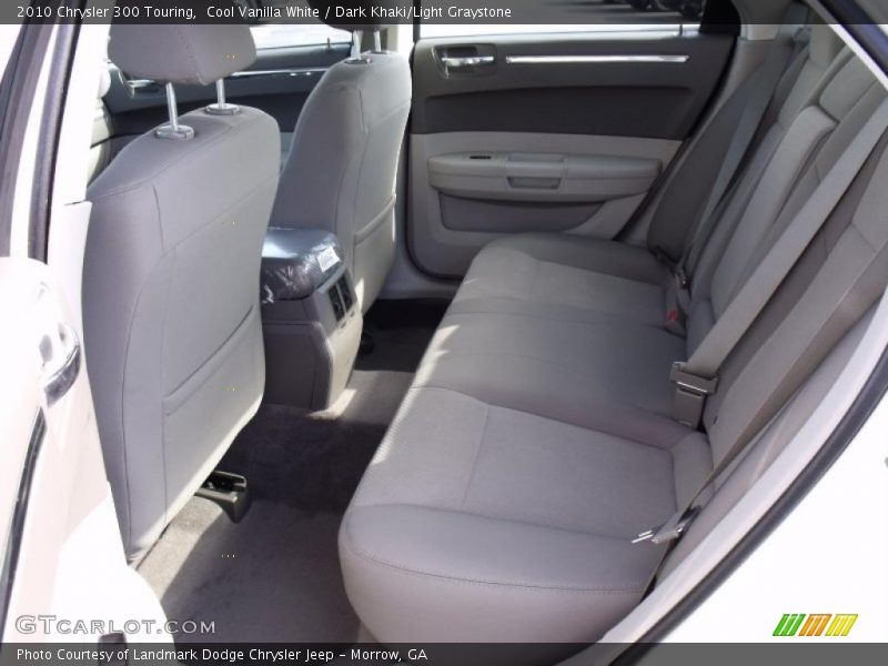 Cool Vanilla White / Dark Khaki/Light Graystone 2010 Chrysler 300 Touring