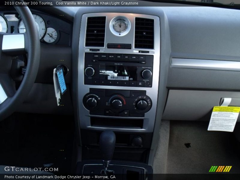 Cool Vanilla White / Dark Khaki/Light Graystone 2010 Chrysler 300 Touring