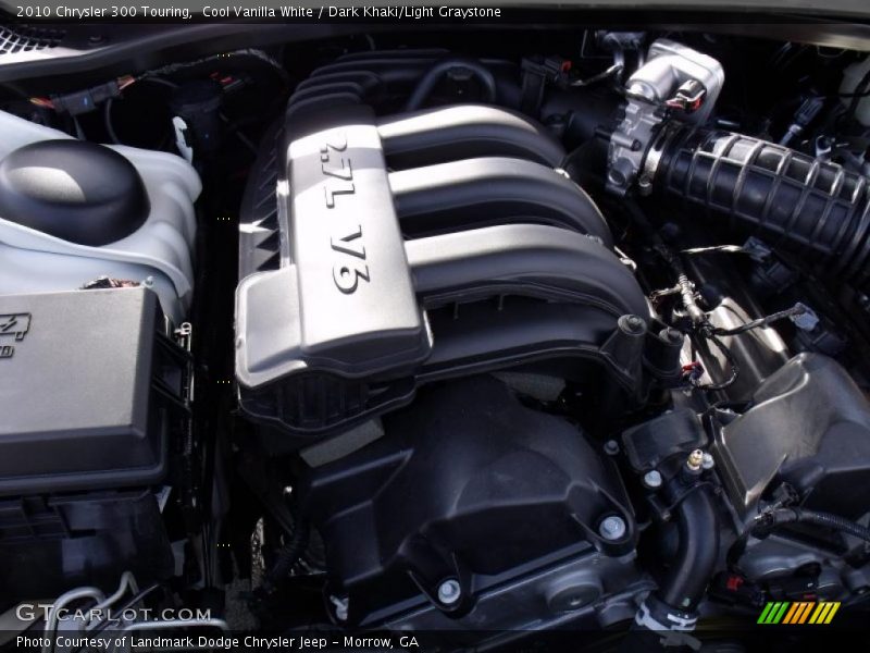 Cool Vanilla White / Dark Khaki/Light Graystone 2010 Chrysler 300 Touring