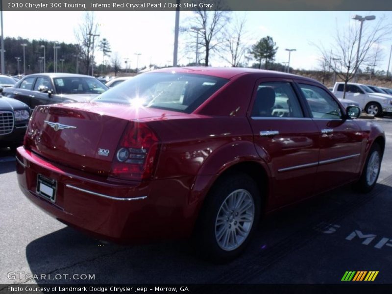 Inferno Red Crystal Pearl / Dark Slate Gray 2010 Chrysler 300 Touring