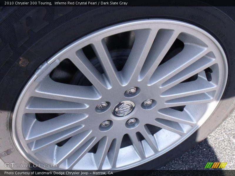 Inferno Red Crystal Pearl / Dark Slate Gray 2010 Chrysler 300 Touring