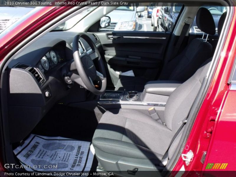Inferno Red Crystal Pearl / Dark Slate Gray 2010 Chrysler 300 Touring