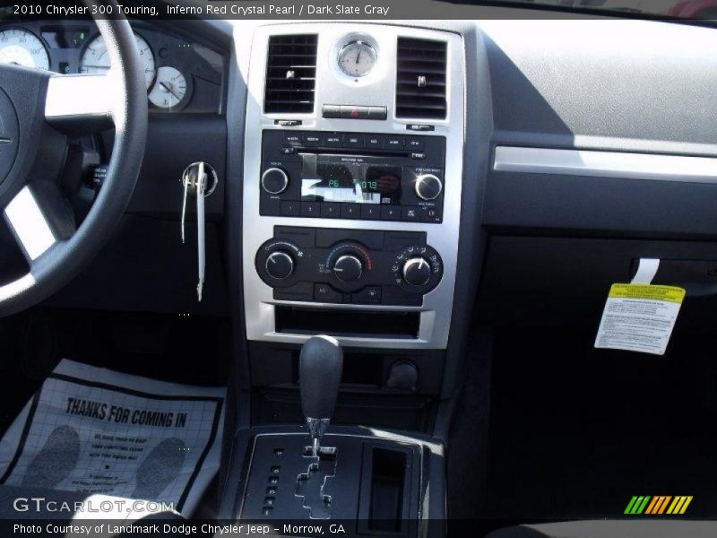 Inferno Red Crystal Pearl / Dark Slate Gray 2010 Chrysler 300 Touring