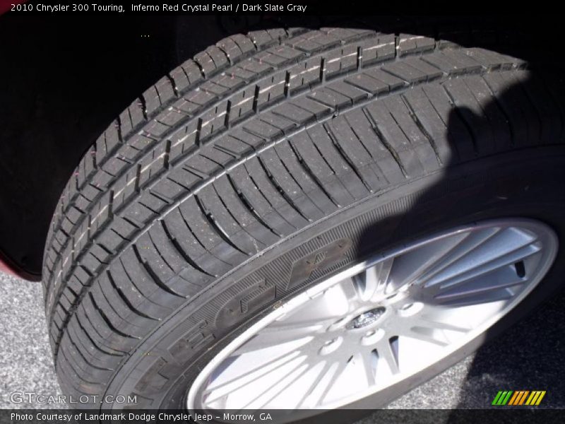 Inferno Red Crystal Pearl / Dark Slate Gray 2010 Chrysler 300 Touring