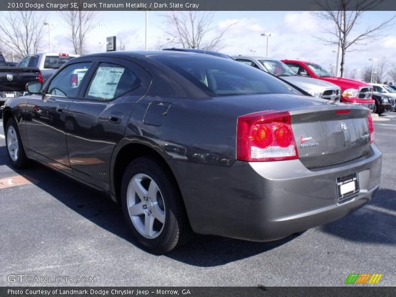 Dark Titanium Metallic / Dark Slate Gray 2010 Dodge Charger SE