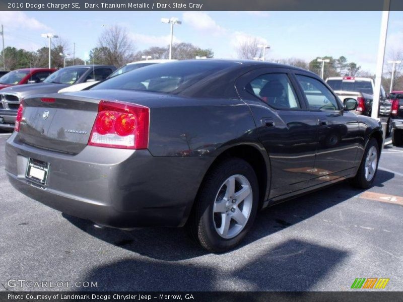 Dark Titanium Metallic / Dark Slate Gray 2010 Dodge Charger SE