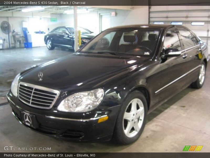 Black / Charcoal 2004 Mercedes-Benz S 430 Sedan