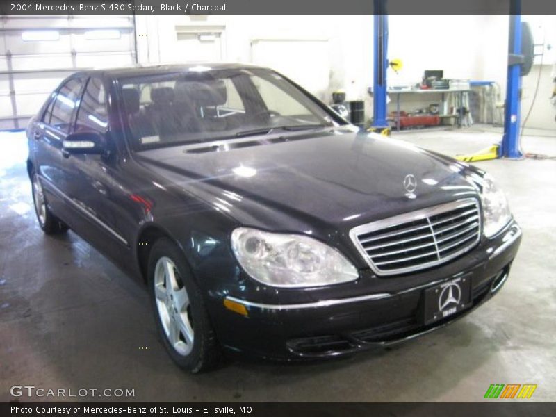 Black / Charcoal 2004 Mercedes-Benz S 430 Sedan