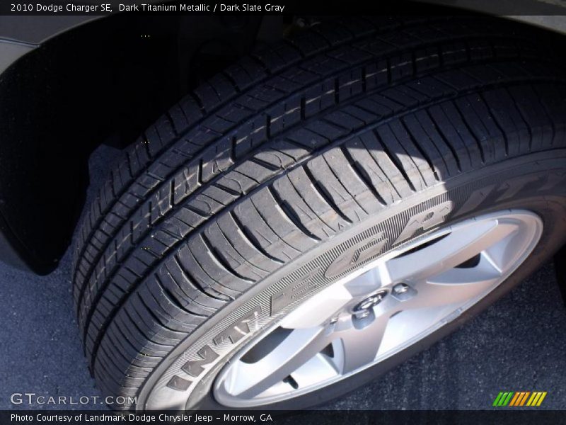 Dark Titanium Metallic / Dark Slate Gray 2010 Dodge Charger SE