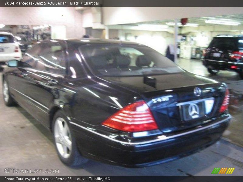 Black / Charcoal 2004 Mercedes-Benz S 430 Sedan