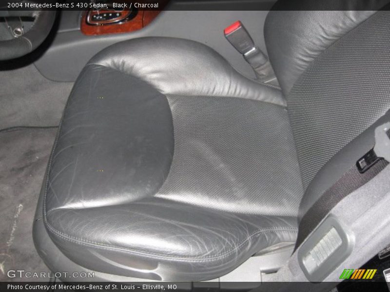 Black / Charcoal 2004 Mercedes-Benz S 430 Sedan