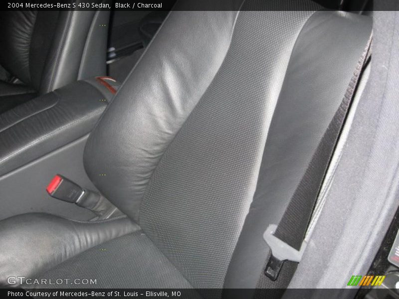 Black / Charcoal 2004 Mercedes-Benz S 430 Sedan
