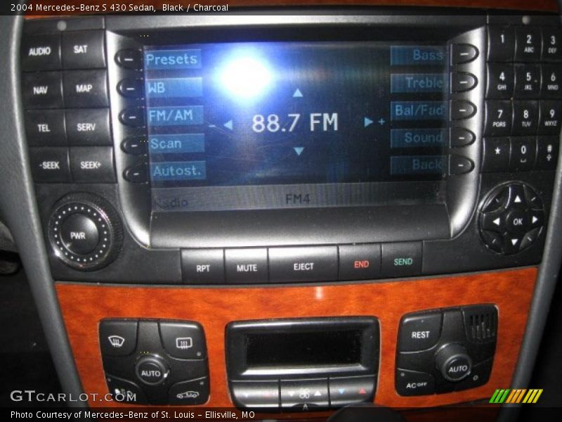 Black / Charcoal 2004 Mercedes-Benz S 430 Sedan