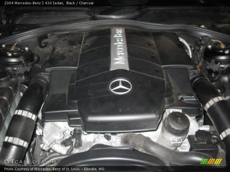Black / Charcoal 2004 Mercedes-Benz S 430 Sedan