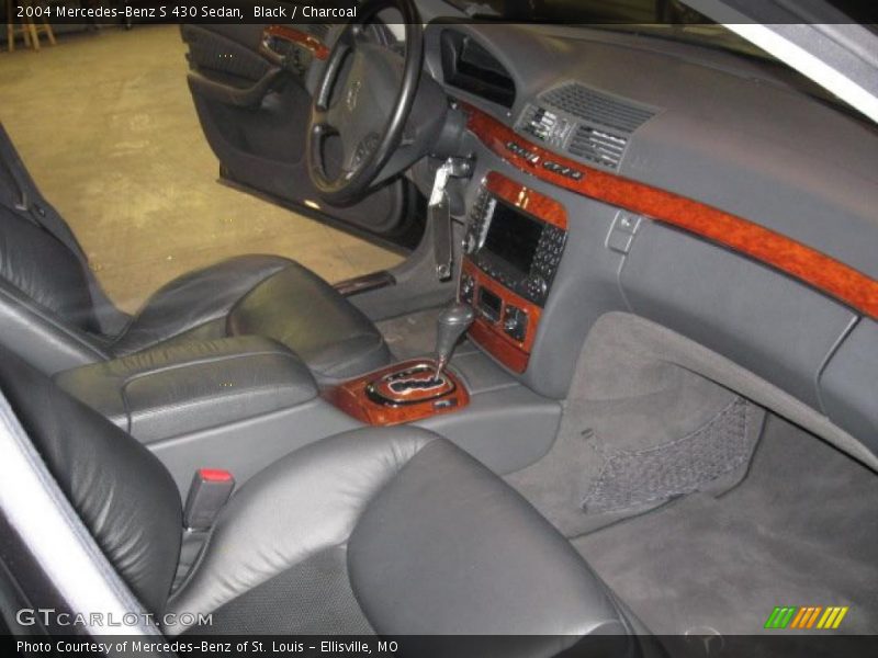 Black / Charcoal 2004 Mercedes-Benz S 430 Sedan