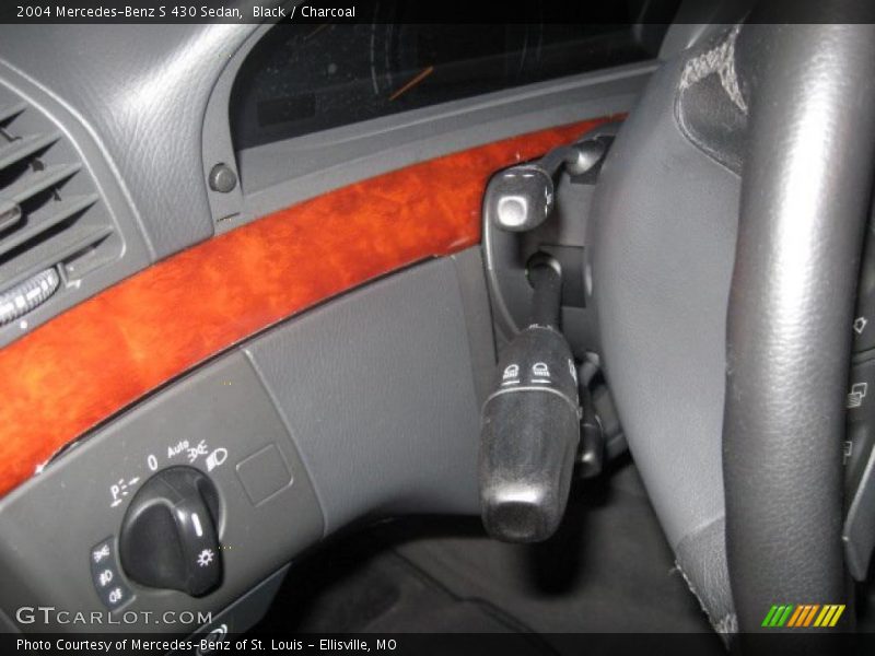 Black / Charcoal 2004 Mercedes-Benz S 430 Sedan