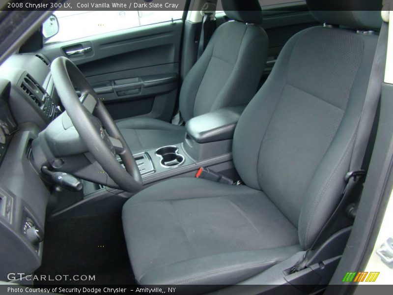 Cool Vanilla White / Dark Slate Gray 2008 Chrysler 300 LX