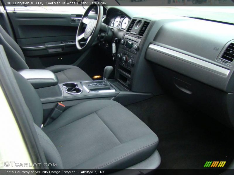 Cool Vanilla White / Dark Slate Gray 2008 Chrysler 300 LX