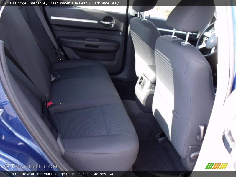 Deep Water Blue Pearl / Dark Slate Gray 2010 Dodge Charger SE