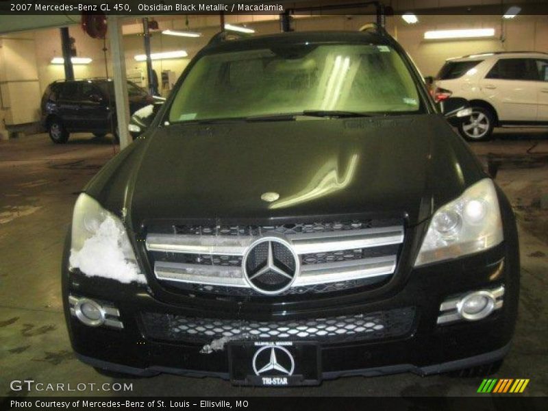 Obsidian Black Metallic / Macadamia 2007 Mercedes-Benz GL 450