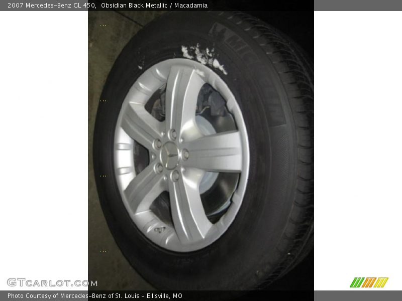 Obsidian Black Metallic / Macadamia 2007 Mercedes-Benz GL 450
