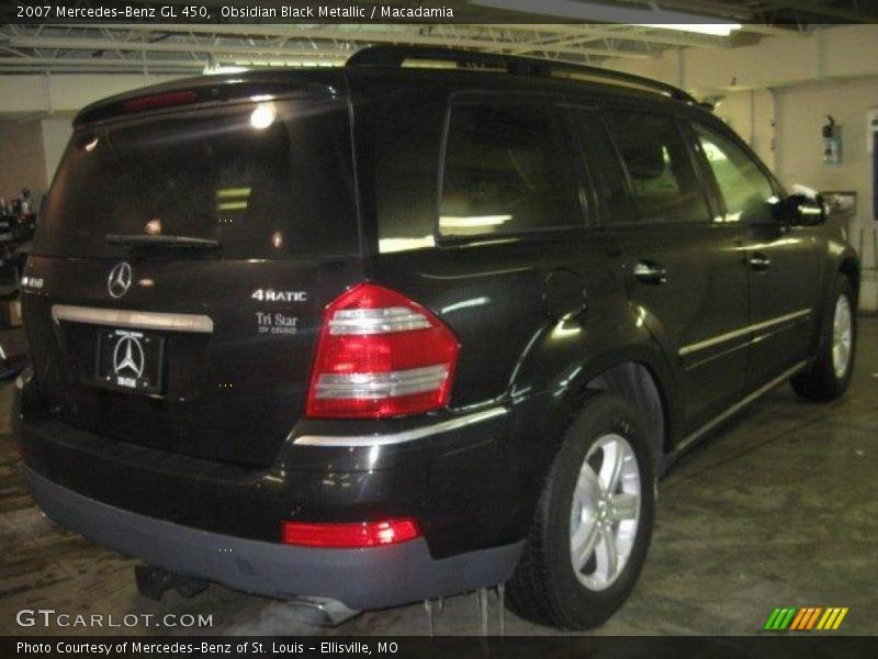 Obsidian Black Metallic / Macadamia 2007 Mercedes-Benz GL 450
