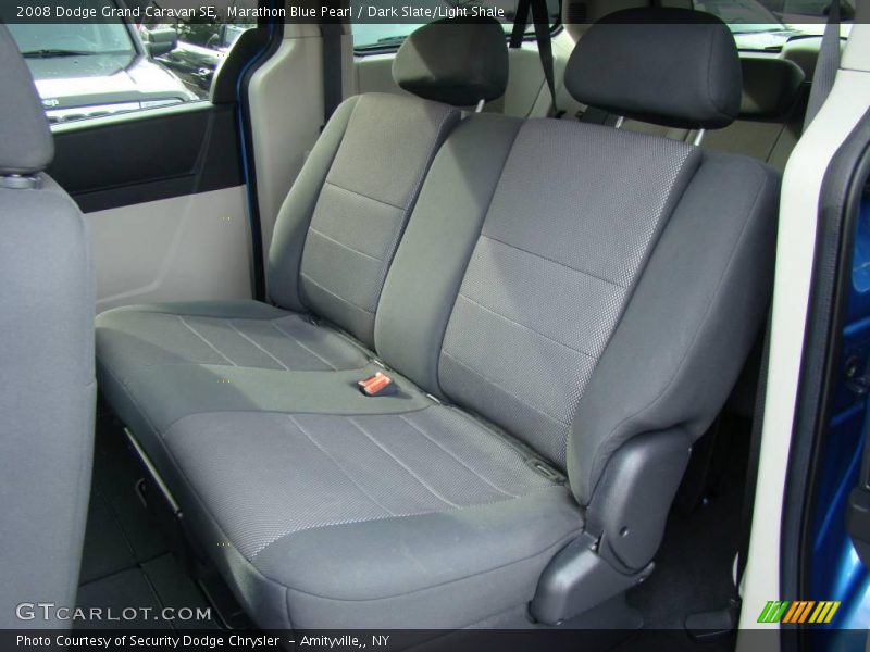 Marathon Blue Pearl / Dark Slate/Light Shale 2008 Dodge Grand Caravan SE