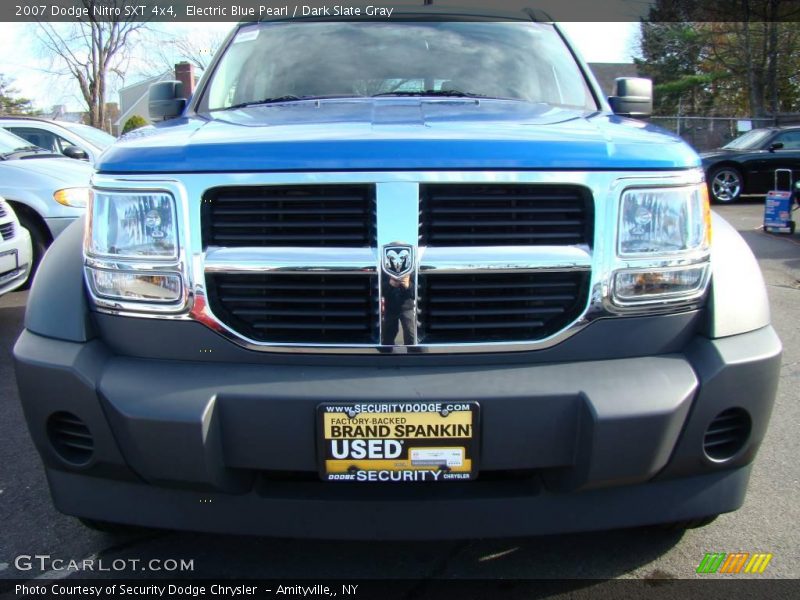 Electric Blue Pearl / Dark Slate Gray 2007 Dodge Nitro SXT 4x4