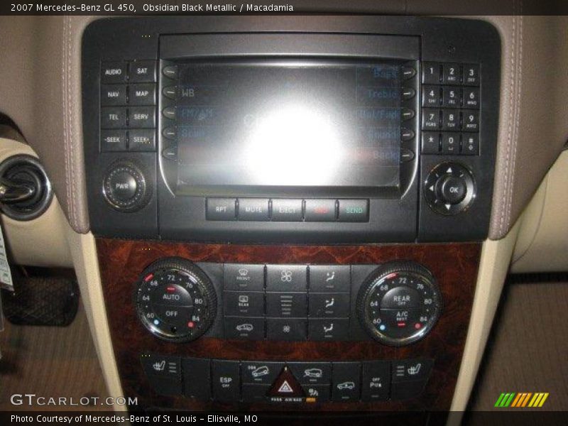 Obsidian Black Metallic / Macadamia 2007 Mercedes-Benz GL 450