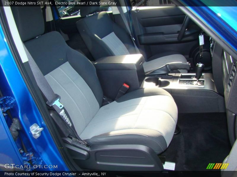Electric Blue Pearl / Dark Slate Gray 2007 Dodge Nitro SXT 4x4