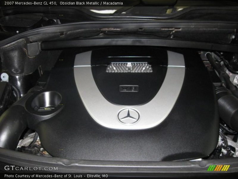 Obsidian Black Metallic / Macadamia 2007 Mercedes-Benz GL 450