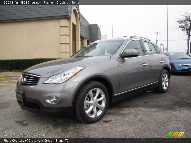 Platinum Graphite / Stone 2009 Infiniti EX 35 Journey