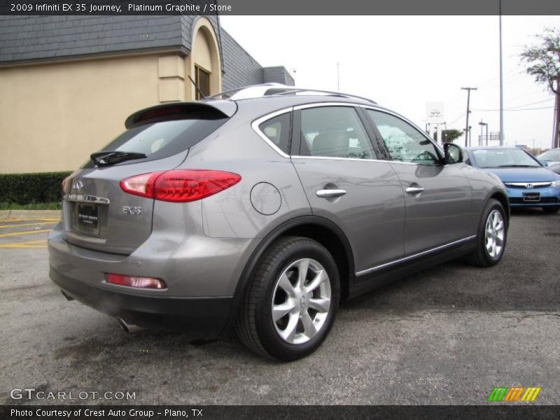 Platinum Graphite / Stone 2009 Infiniti EX 35 Journey