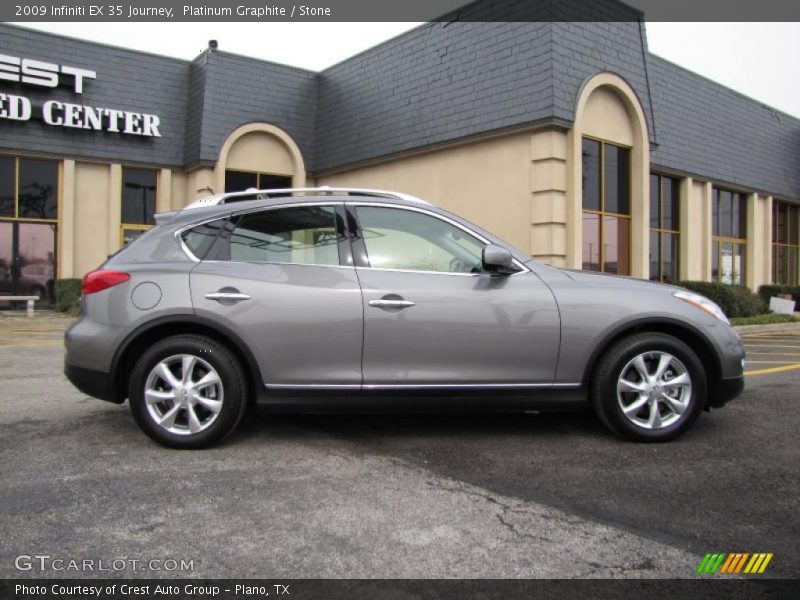 Platinum Graphite / Stone 2009 Infiniti EX 35 Journey