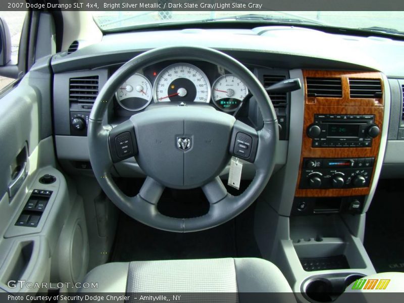 Bright Silver Metallic / Dark Slate Gray/Light Slate Gray 2007 Dodge Durango SLT 4x4