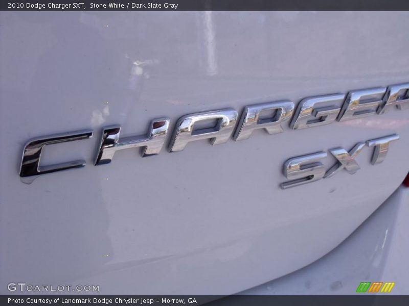 Stone White / Dark Slate Gray 2010 Dodge Charger SXT